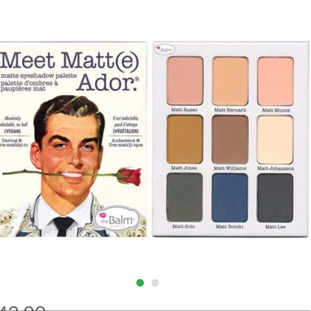 “Meet Matt Ador” matte Eyeshadow palette